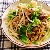 春キャベツたっぷり♪塩焼きそば